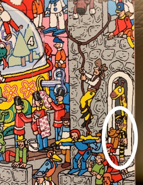 Find Odlaw Wheres Wally advent answer