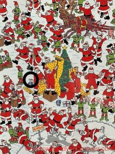 Day 1 - Find The Key - Where's Wally Advent Calendar Answers 2023