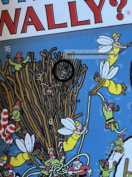 odlaw is in the broomstick this image shows him poking his head out